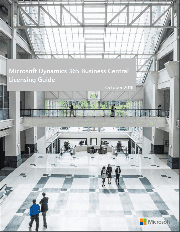 Business Central Licencing Pdf