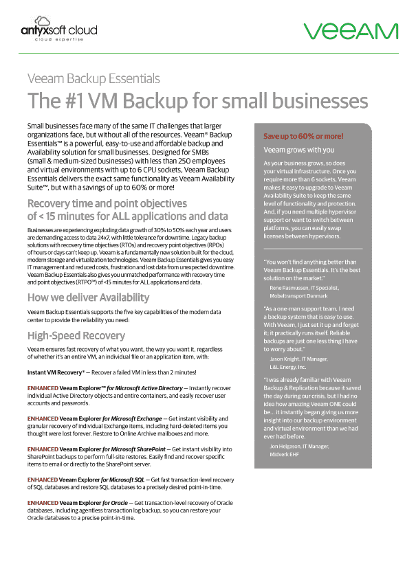 Veeam_Essentials Pdf